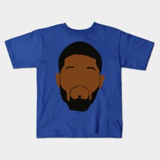 Paul George Face Art Kids T-Shirt